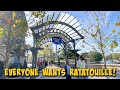 Low Crowds at EPCOT & New Ratatouille Area is Partially Open
