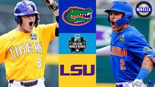 #2 Florida vs #5 LSU | Game 2 College World Series Finals | 2023 College Baseball Highlights