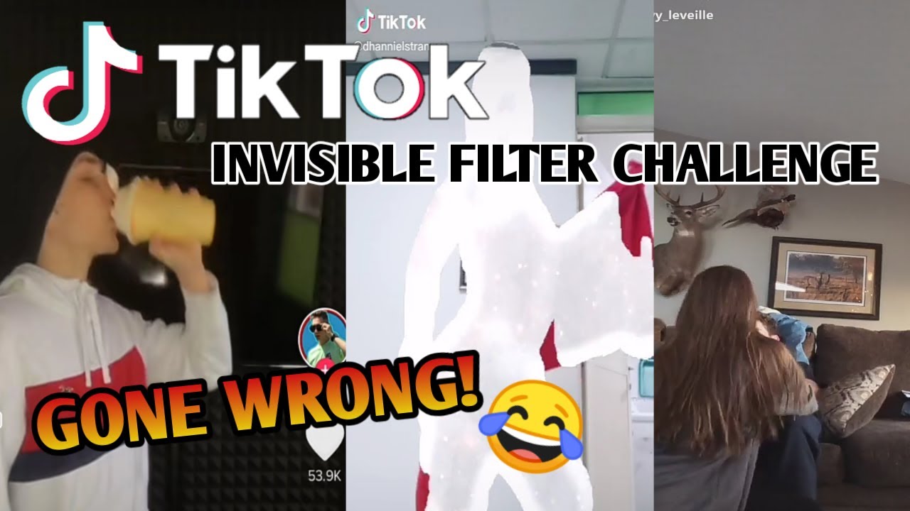 tiktok invisible filter gone wrong,tiktok invisible filter remov. tikto...