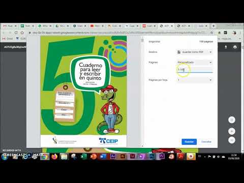 Video: ¿Cómo guardo un libro en línea como PDF?