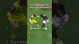 Top 5 Nutmegs in Football⚽#football #top5 #soccer #goals #footballshorts #nutmegs