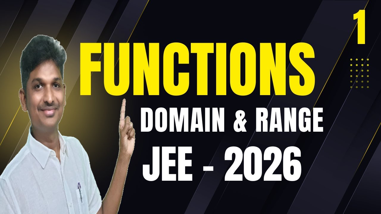 DOMIAN AND RANGE OF A FUNCTION