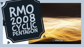 Cyclic Pentagon - RMO 2008 Problem 1