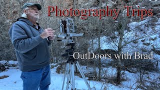 Photography Trip in Cripple Creek Colorado with a 4x5 Film Camera shooting B/W Film.