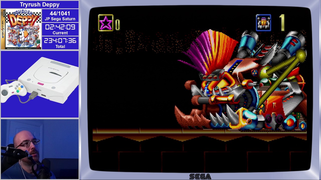 Tryrush Deppy - Sega Saturn Challenge ~ 44 /1041 (Japanese