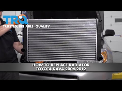 How To Replace Radiator 2006-2012 Toyota Rav4