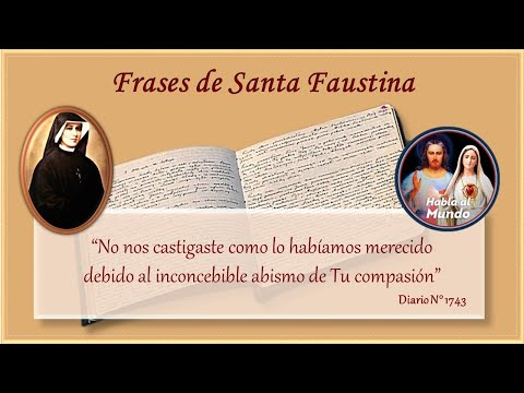 Frases de Santa Faustina - Diario N°1743