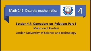 JUST MAth 241 Lec 4