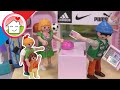 Playmobil en francais Shopping avec Manni Crapouille - Commissaire Overbeck - Famille Hauser