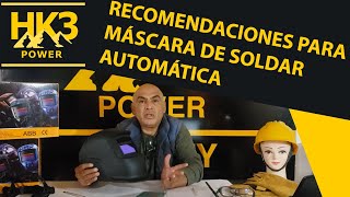 Recomendaciones para máscara de soldar automática