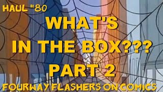 FWF Comic Book Haul #80 - Big Box of Comics Part 2