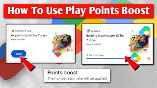 Celebrity How To Use Play Points Boost | Google Play Points Earn Wealth