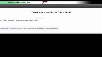 Installation de Saba Meeting 8.2 - Classes électroniques