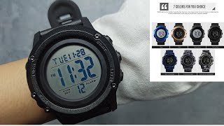 SKMEI 1506 Original Jam Tangan Digital Pria Karet Sport Tahan Air