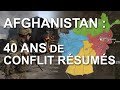 Afghanistan  40 ans de conflit rsums sur carte