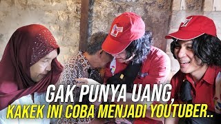 WALAUPUN SAKIT STROKE TAPI KAKEK INI MAU JADI YOUTUBER..BAIM LANGSUNG KE RUMAHNYA AJAK COLLABS !!