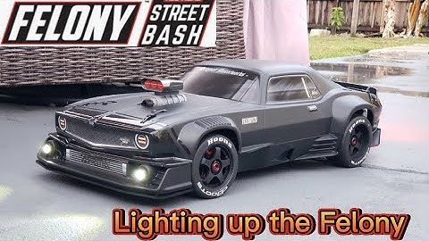 Arrma Felony - LED Lights Installed - RC Lighthouse