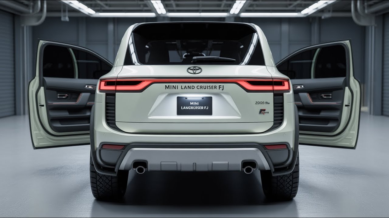 2026 Toyota Mini Land Cruiser FJ - First Look: Price, Size, Engine, and Surprising Design!