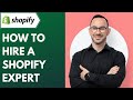 How to hire a Shopify Expert from your Admin Panel