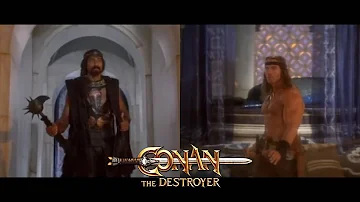 Conan the Destroyer - Conan vs Bombaata [HD]