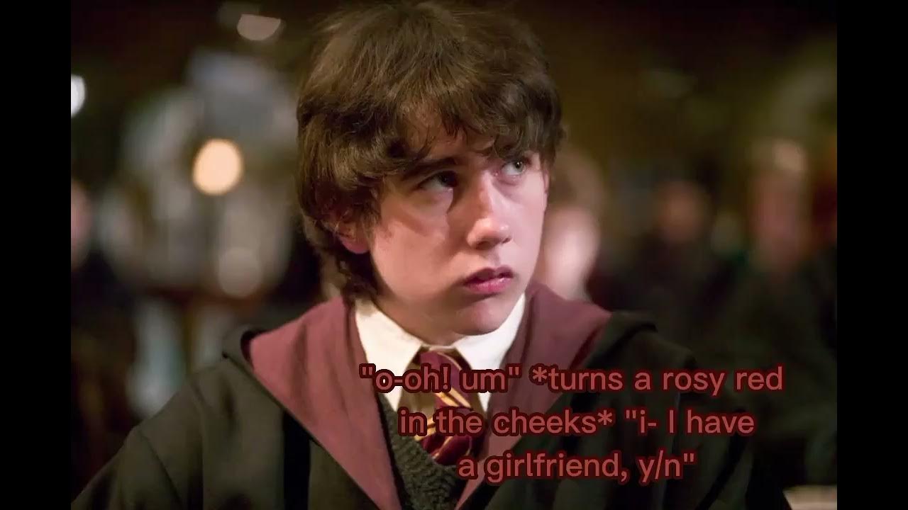 POV you ask Neville to the Yule Ball but he pranks you in a sweet way