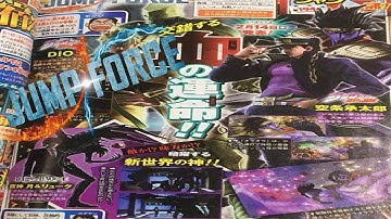JUMP FORCE NEW CHARACTER REVEAL JOTARO and DIO