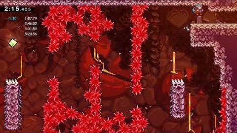 Celeste "Core - B-Side" speedrun in 4:35.128