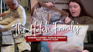 Old Navy Summer Haul, Toddler Sensory Activity and Chaos