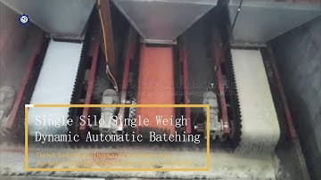 Single Silo Single Weigh Dynamic Automatic Batching System
