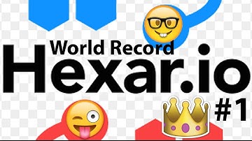 New Hexar.io - 100% Map Captured - 45 Kills *New World Record*