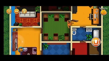 Robbery Bob gameplay| Chapter 1 last house| Three star ⭐ challenge|# Hardest level#