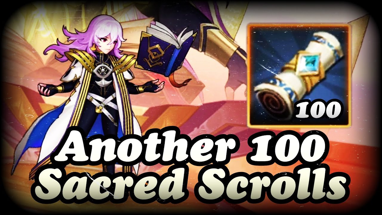 100 Sacred Scrolls again [Mobile Legends : Adventure]