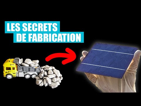 L'INCROYABLE Fabrication des PANNEAUX SOLAIRES