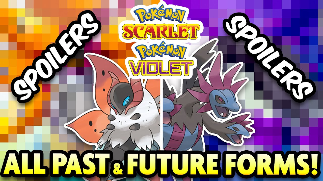 Violet Paradox Forms : r/PokemonScarletViolet