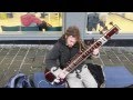 Sitar Player on Sauchiehall Street, Glasgow, Scotland