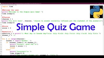 Python Quiz #1