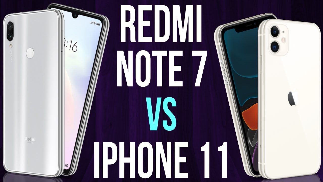 Redmi Note 7 Pro Vs Iphone