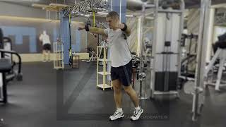 Behind The Back Cable Crossover Lateral Raises (Подъем через стороны в кроссовере из за спины)