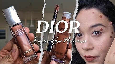 NEW! Dior Forever Glow Maximizer in Bronze