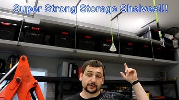 How to Build Garage Shelving   Easy, Cheap and Fast!