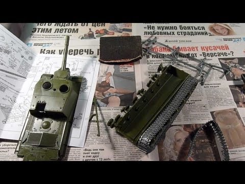 Сборка модели САУ ИСУ-152 Сборка модели САУ ИСУ-152