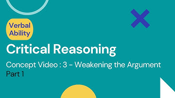 Critical Reasoning | Weakening the Arguments | PYQ | XAT 2022 | GMAT | CAT | Priyasha Das | Verbal