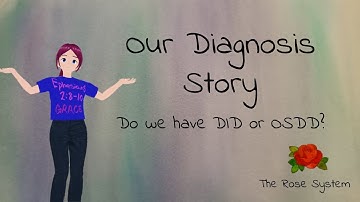 Our Diagnosis Story | DID/OSDD and Faith