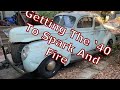 Getting The 1940 Ford Deluxe Coupe To Spark & Fire