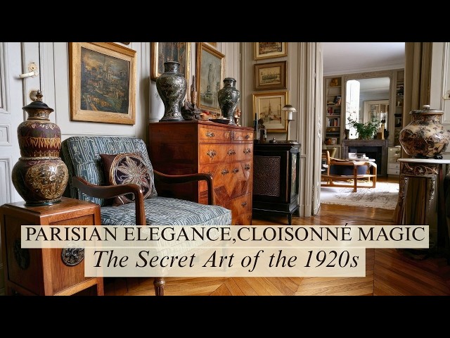 Paris Studio Apartment Tour | The Magic of 1920s Art Deco