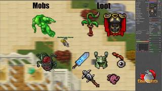 TIBIA HUNT | ALCHEMIST QUARTER RP 80+ | 450-500K/H EXP |80-100K/H PROFIT