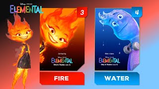 Every Element In Pixar's Elemental