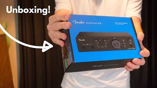 Unboxing The Fender Quantum LT4 Audio Interface!