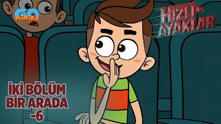 Hızlı Ayaklar İki̇ Bölüm Bi̇r Arada -6 Minikago