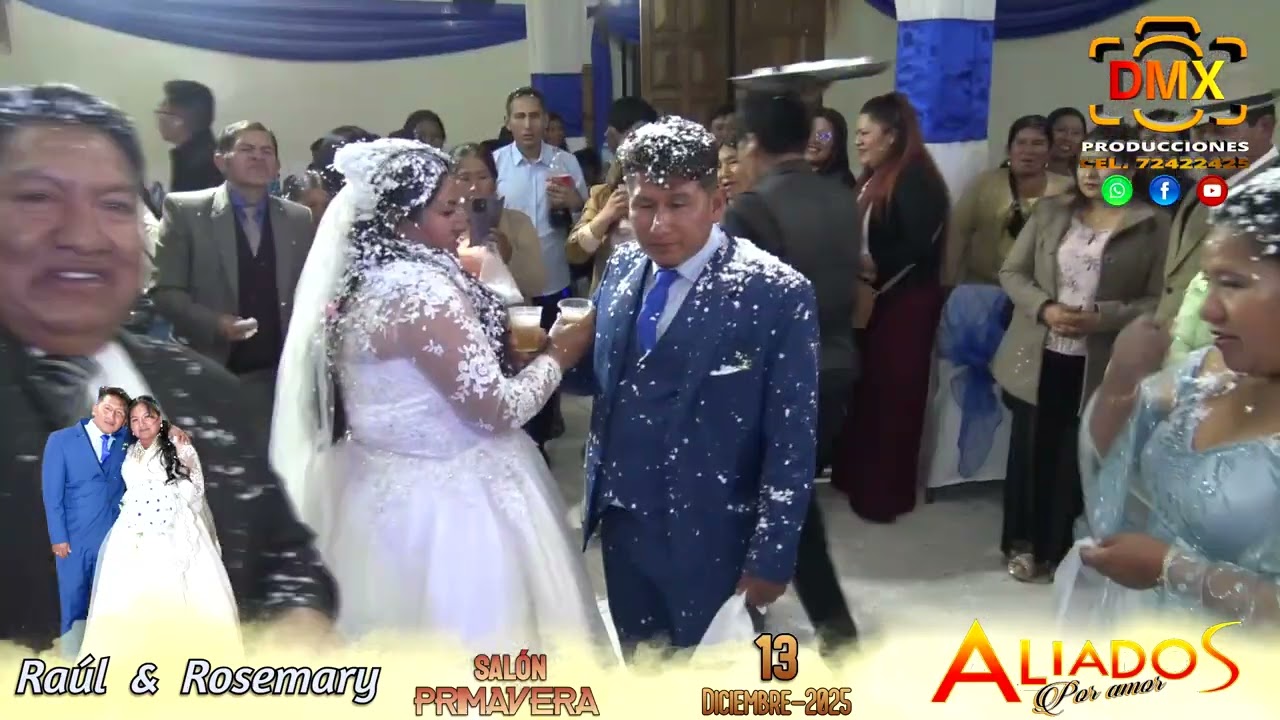 NUESTRA BODA RAÚL FLORES & ROSEMARY 13-12-2025 QUINTA PARTE PRODUCCIONES DMX